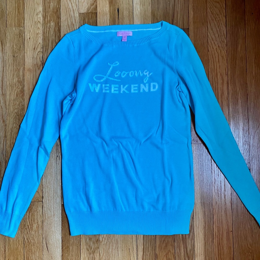 Lilly Pulitzer Loong weekend sweater